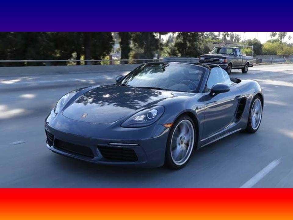 BOXSTER PORSCHE FRONT LEFT